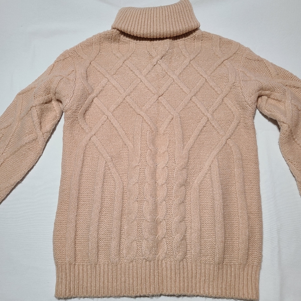 NWT Charmed Hearts Knitted Turtleneck Sweater sz M